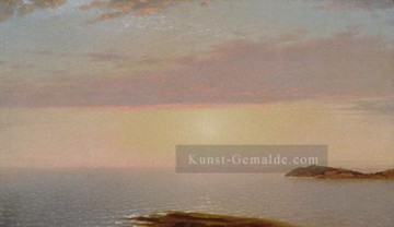  Sonne Kunst - Sonnenuntergang Luminism Seestück John Frederick Kensett
